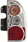 Driver and Passenger Side Halogen Tail Light, With bulb(s), OE Replacement