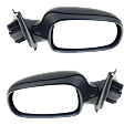 Driver and Passenger Side Mirrors, Power, Manual Folding, Heated, Paintable, No Signal Light, With memory, No Puddle Light, No Auto-Dimming, No Blind Spot Feature