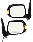 2008-2015 Scion xB - Driver and Passenger Side Mirrors, Power, Manual Folding, Non-Heated, Paintable, In-housing Signal Light, No Memory, No Puddle Light, No Auto-Dimming, No Blind Spot Feature