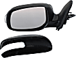 Driver and Passenger Side Mirrors, Power, Manual Folding, Non-Heated, Paintable, In-housing Signal Light, No Memory, No Puddle Light, No Auto-Dimming, No Blind Spot Feature