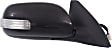 Driver and Passenger Side Mirrors, Power, Manual Folding, Non-Heated, Paintable, In-housing Signal Light, No Memory, No Puddle Light, No Auto-Dimming, No Blind Spot Feature