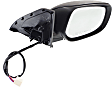 Driver and Passenger Side Mirrors, Power, Manual Folding, Non-Heated, Paintable, In-housing Signal Light, No Memory, No Puddle Light, No Auto-Dimming, No Blind Spot Feature
