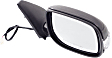 Driver and Passenger Side Mirrors, Power, Manual Folding, Non-Heated, Paintable, In-housing Signal Light, No Memory, No Puddle Light, No Auto-Dimming, No Blind Spot Feature