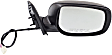 Driver and Passenger Side Mirrors, Power, Manual Folding, Non-Heated, Paintable, In-housing Signal Light, No Memory, No Puddle Light, No Auto-Dimming, No Blind Spot Feature