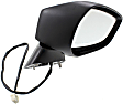 2013-2016 Scion FR-S - Driver and Passenger Side Mirrors, Power, Manual Folding, Non-Heated, Textured Black, No Signal Light, No Memory, No Puddle Light, No Auto-Dimming, No Blind Spot Feature