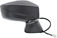 2013 Scion FR-S - Driver and Passenger Side Mirror, Power Adjust, Heated, Textured Black, Manual Folding, No Signal Light, No Blind Spot Feature, No Memory, No Puddle Light, No Auto-Dimming
