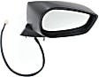 2013 Scion FR-S - Driver and Passenger Side Mirror, Power Adjust, Heated, Textured Black, Manual Folding, No Signal Light, No Blind Spot Feature, No Memory, No Puddle Light, No Auto-Dimming