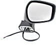 2013 Scion FR-S - Driver and Passenger Side Mirror, Power Adjust, Heated, Textured Black, Manual Folding, No Signal Light, No Blind Spot Feature, No Memory, No Puddle Light, No Auto-Dimming