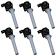 SET-SIFD502-6 Ignition Coil, Set of 6, 3.0L, 6Cyl, Standard OE Replacement
