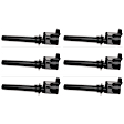 SET-SIFD502T-6 Ignition Coil, Set of 6, 3.0L, 6Cyl, Standard OE Replacement