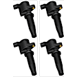 SET-SIFD505-4 Ignition Coil, Set of 4, Standard OE Replacement