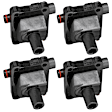 SET-SIUF137-4 Ignition Coil, Set of 4, Standard OE Replacement