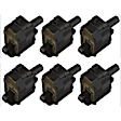 SET-SIUF192-6 Ignition Coil, Set of 6, Standard OE Replacement