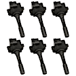 SET-SIUF238-6 Ignition Coil, Set of 6, 3.2L, 6Cyl, Standard OE Replacement