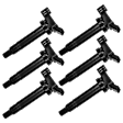 SET-SIUF267T-6 Ignition Coil, Set of 6, Standard T-Series