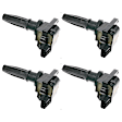 SET-SIUF285T-4 Ignition Coil, Set of 4, 2.4L, 4Cyl, Standard T-Series