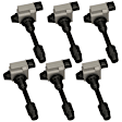 SET-SIUF331-6 Ignition Coil, Set of 6, Standard OE Replacement