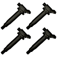 SET-SIUF333-4 Ignition Coil, Set of 4, Standard OE Replacement