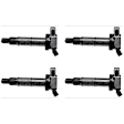 SET-SIUF333T-4 Ignition Coil, Set of 4, Standard T-Series