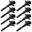 SET-SIUF354T-8 Ignition Coil, Set of 8, Standard T-Series