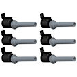 SET-SIUF406-6 Ignition Coil, Set of 6, 3.0L, 6Cyl, Standard OE Replacement