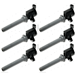 SET-SIUF406T-6 Ignition Coil, Set of 6, 3.0L, 6Cyl, Standard T-Series