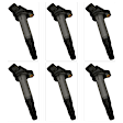 SET-SIUF487-6 Ignition Coil, Set of 6, Standard OE Replacement