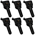 SET-SIUF497-6 Ignition Coil, Set of 6, Standard OE Replacement