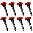 SET-SIUF529-8 Ignition Coil, Set of 8, Standard OE Replacement