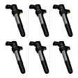 SET-SIUF534-6 Ignition Coil, Set of 6, 2.5L, 6Cyl, Standard OE Replacement