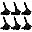 SET-SIUF535-6 Ignition Coil, Set of 6, Standard OE Replacement