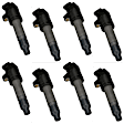 2010 Cadillac DTS - Ignition Coil, Set of 8, 4.6L 8Cyl, Standard OE Replacement