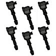 SET-SIUF544-6 Ignition Coil, Set of 6, Standard OE Replacement
