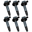 2010 Ford Edge - Ignition Coil, Set of 6, 3.5L 6Cyl, Standard OE Replacement