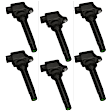 SET-SIUF562-6 Ignition Coil, Set of 6, Standard OE Replacement