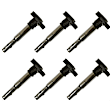 SET-SIUF575T-6 Ignition Coil, Set of 6