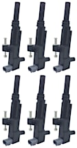 SET-SIUF640T-6 Ignition Coil, Set of 6, 3.7L, 6Cyl
