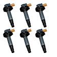 SET-SIUF646-6 Ignition Coil, Set of 6, 3.5L, 6Cyl, Standard OE Replacement