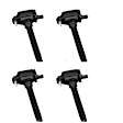 2016 Jeep Cherokee - Ignition Coil, Set of 4, 3.2L 6Cyl, Standard OE Replacement