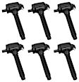 SET-SIUF648T-6 Ignition Coil, Set of 6