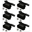 SET-SIUF66-6 Ignition Coil, Set of 6, Standard OE Replacement