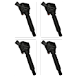 SET-SIUF673-4 Ignition Coil, Set of 4, Standard Intermotor
