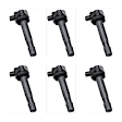 SET-SIUF713-6 Ignition Coil, Set of 6, Standard OE Replacement