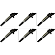 SET-SIUF798-6 Ignition Coil, Set of 6, Standard Intermotor