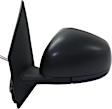 Driver and Passenger Side Mirrors, Manual Adjust, Manual Folding, Non-Heated, Textured Black, No Signal Light, No Memory, No Puddle Light, No Auto-Dimming
