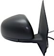 Driver and Passenger Side Mirrors, Manual Adjust, Manual Folding, Non-Heated, Textured Black, No Signal Light, No Memory, No Puddle Light, No Auto-Dimming