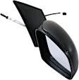 Driver and Passenger Side Mirrors, Manual Adjust, Manual Folding, Non-Heated, Textured Black, No Signal Light, No Memory, No Puddle Light, No Auto-Dimming