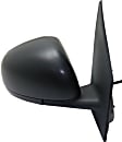 Driver and Passenger Side Mirrors, Power, Manual Folding, Heated, Textured Black, No Signal Light, No Memory, No Puddle Light, No Auto-Dimming, No Blind Spot Feature