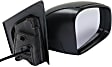 Driver and Passenger Side Mirrors, Power, Manual Folding, Heated, Textured Black, No Signal Light, No Memory, No Puddle Light, No Auto-Dimming, No Blind Spot Feature