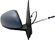 Driver and Passenger Side Mirrors, Manual Adjust, Manual Folding, Non-Heated, Paintable, No Signal Light, No Memory, No Puddle Light, No Auto-Dimming, No Blind Spot Feature
